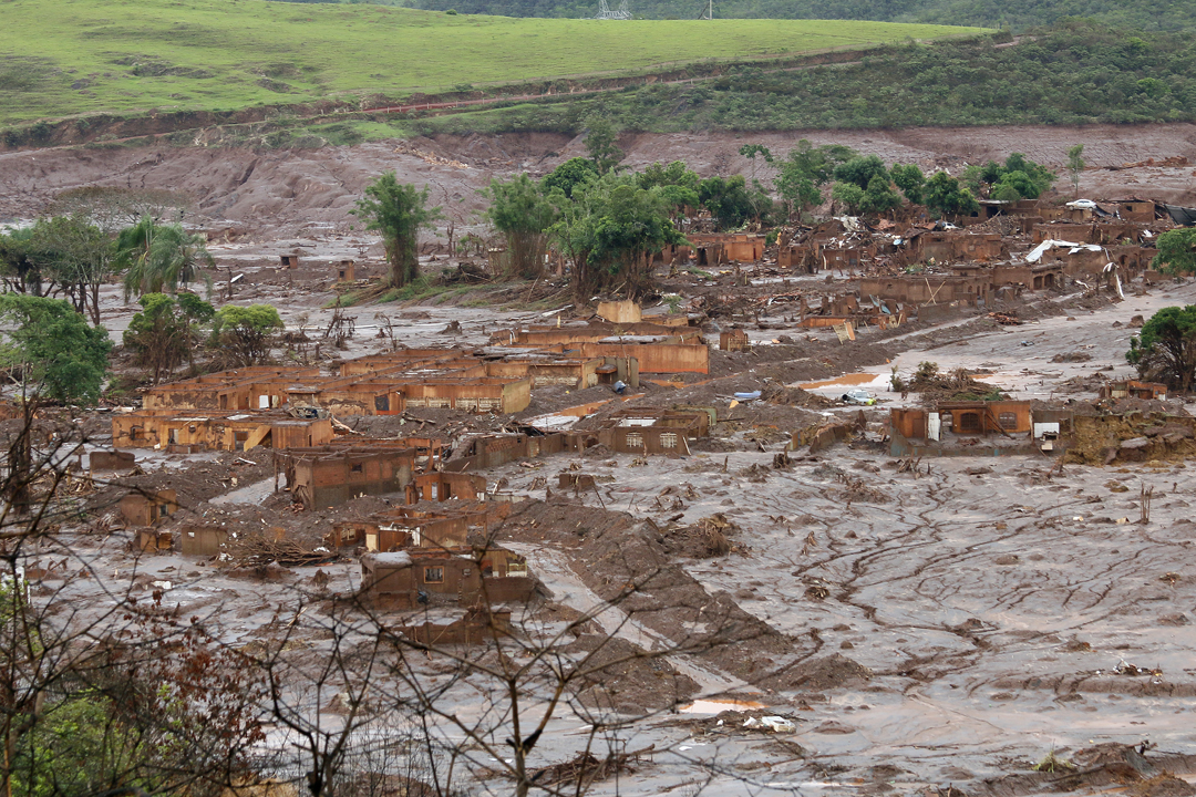 O desastre do rompimento da barragem em Mariana
