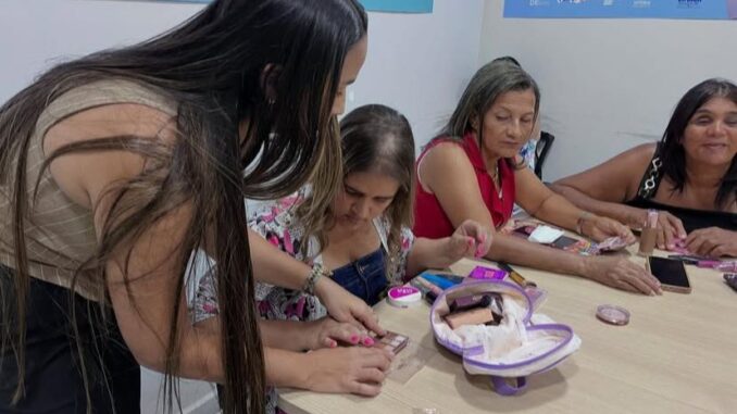 O projeto Beleza Além da Visão (@belezaalemdavisao) foi idealizado por Carolina em 2022 Reprodução: Instagram