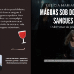 Capa e contracapa Mágoas sob doces e sangues