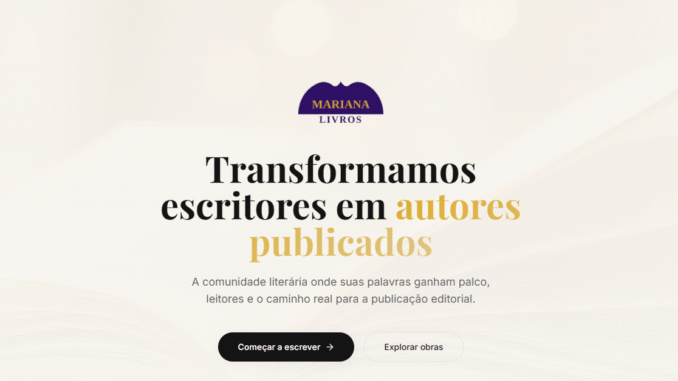 Divulgação: Mariana Livros